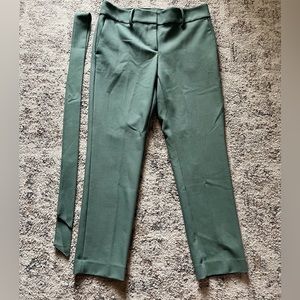 Loft Tie Waist Slim Dress Pants